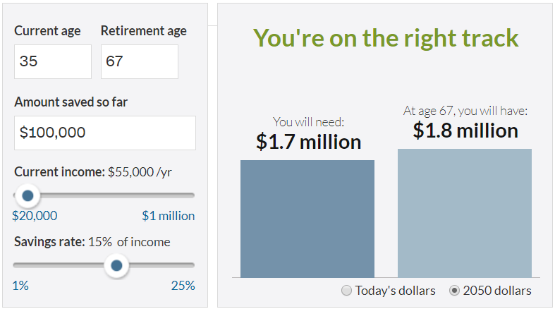 Retirement Calculator